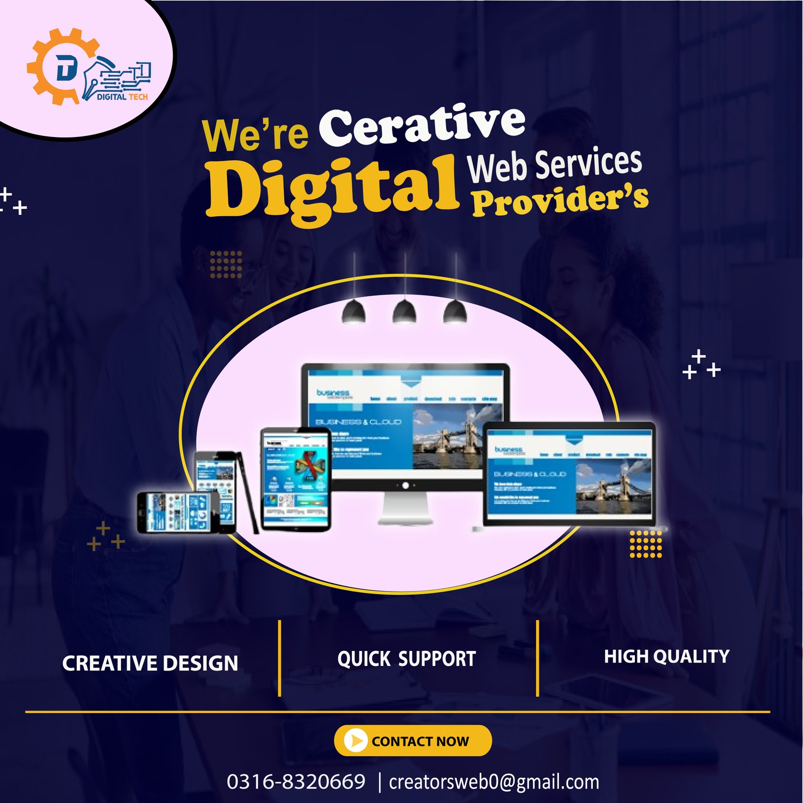 🚀 Digital Tech – Empowering Your Business With Modern Website Solutions